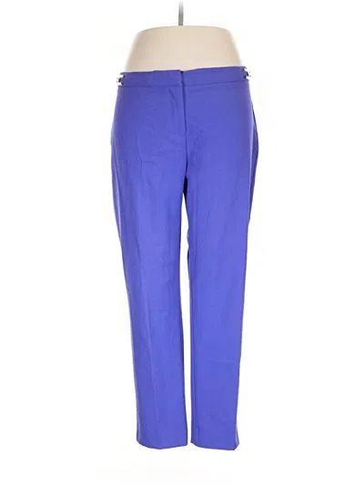Pre-owned Ellen Tracy Dress Pants In Blue