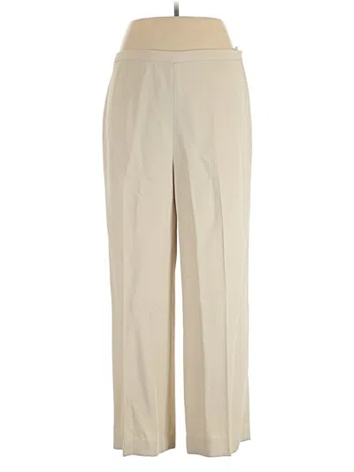 Pre-owned Ellen Tracy Dress Pants In Brown