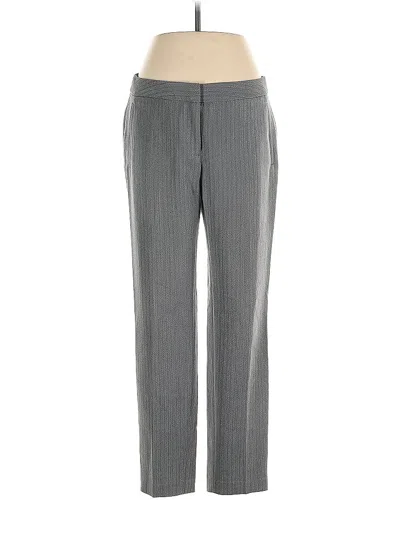 Pre-owned Ellen Tracy Dress Pants In Gray