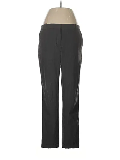 Pre-owned Ellen Tracy Dress Pants In Gray