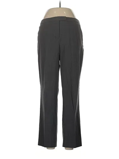 Pre-owned Ellen Tracy Dress Pants In Gray