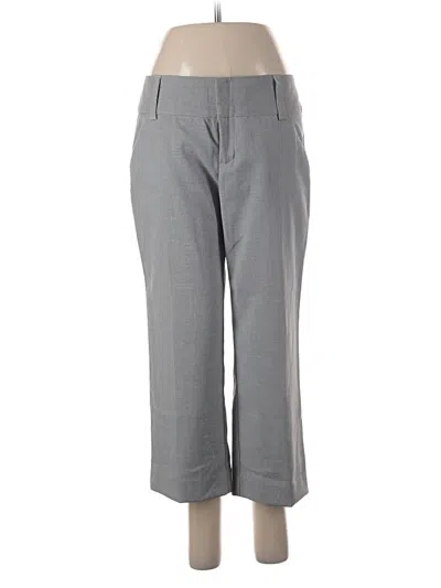 Pre-owned Ellen Tracy Dress Pants In Gray
