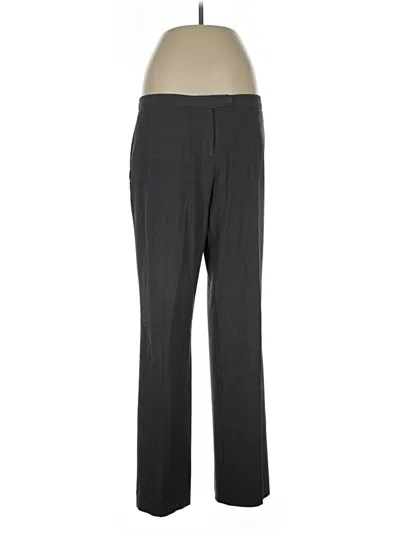 Pre-owned Ellen Tracy Dress Pants In Gray