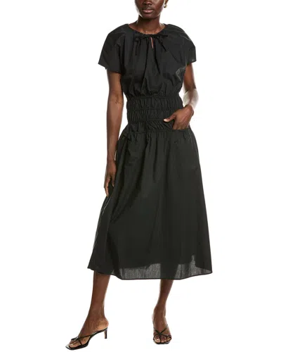 Ellen Tracy Flared Maxi Dress In Black