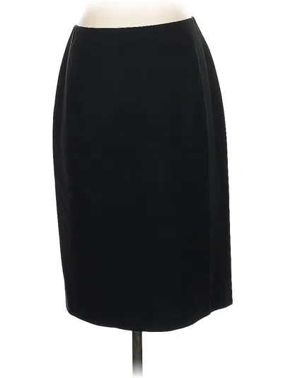 Pre-owned Ellen Tracy Formal Skirt In Black