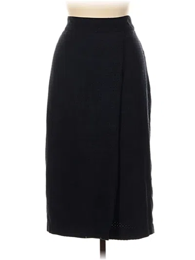 Pre-owned Ellen Tracy Formal Skirt In Black