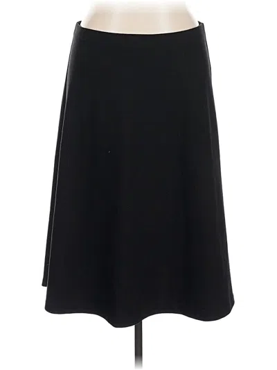 Pre-owned Ellen Tracy Formal Skirt In Black