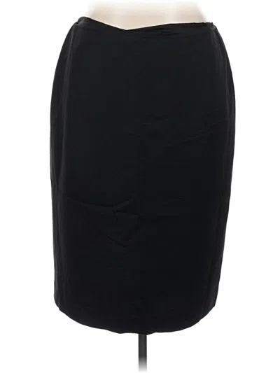 Pre-owned Ellen Tracy Formal Skirt In Black