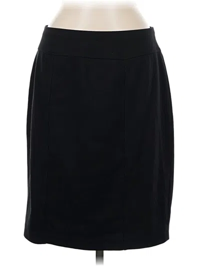 Pre-owned Ellen Tracy Formal Skirt In Black