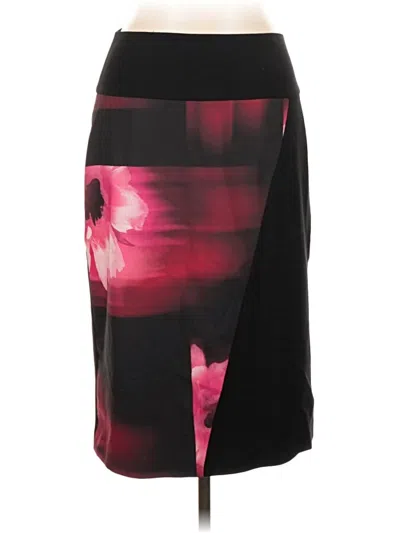 Pre-owned Ellen Tracy Formal Skirt In Black