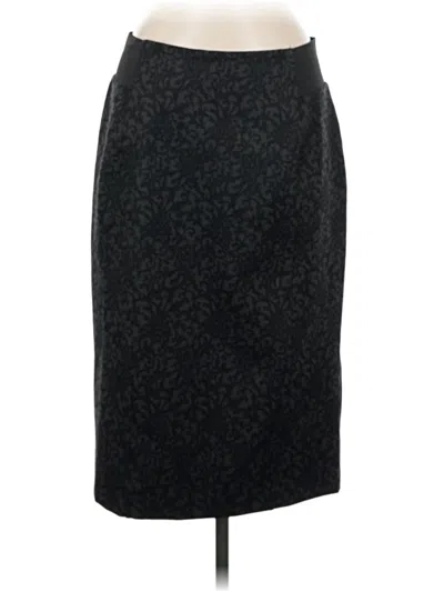 Pre-owned Ellen Tracy Formal Skirt In Black