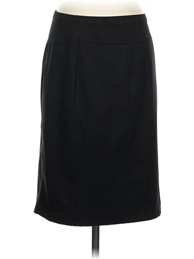 Pre-owned Ellen Tracy Formal Skirt In Black