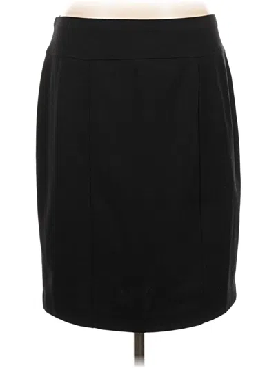 Pre-owned Ellen Tracy Formal Skirt In Black