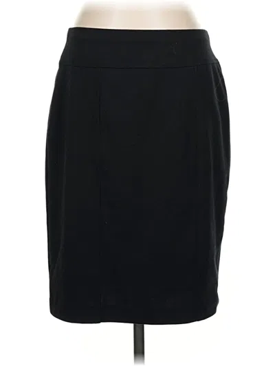 Pre-owned Ellen Tracy Formal Skirt In Black