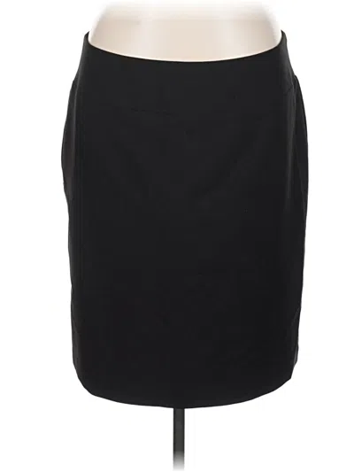 Pre-owned Ellen Tracy Formal Skirt In Black