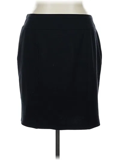 Pre-owned Ellen Tracy Formal Skirt In Black
