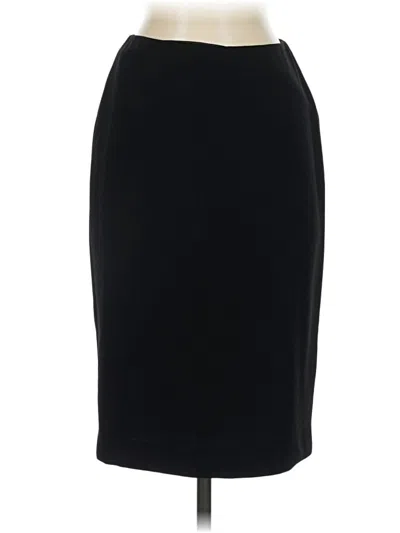 Pre-owned Ellen Tracy Formal Skirt In Black