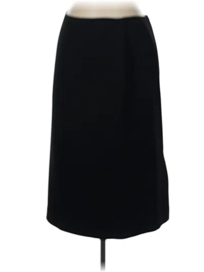 Pre-owned Ellen Tracy Formal Skirt In Black