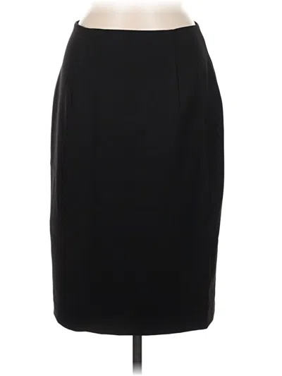 Pre-owned Ellen Tracy Formal Skirt In Black