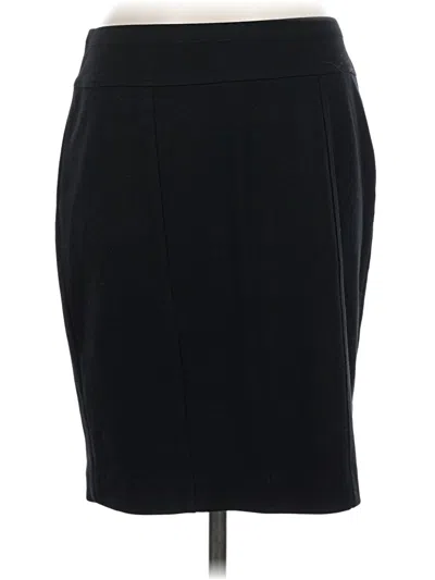 Pre-owned Ellen Tracy Formal Skirt In Black