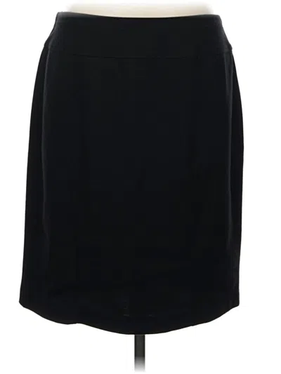 Pre-owned Ellen Tracy Formal Skirt In Black