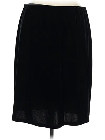 Pre-owned Ellen Tracy Formal Skirt In Black