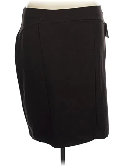 Pre-owned Ellen Tracy Formal Skirt In Black
