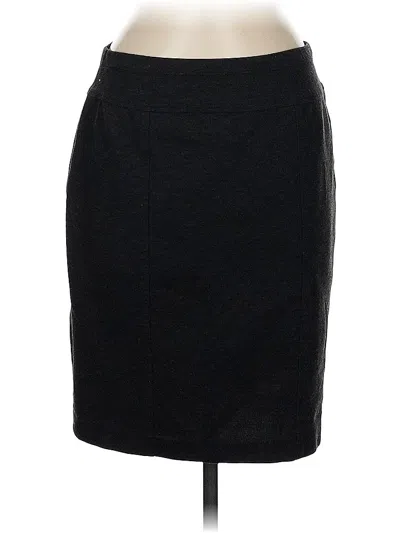 Pre-owned Ellen Tracy Formal Skirt In Gray
