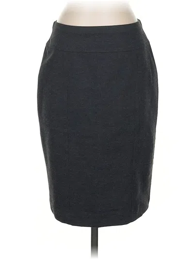 Pre-owned Ellen Tracy Formal Skirt In Gray