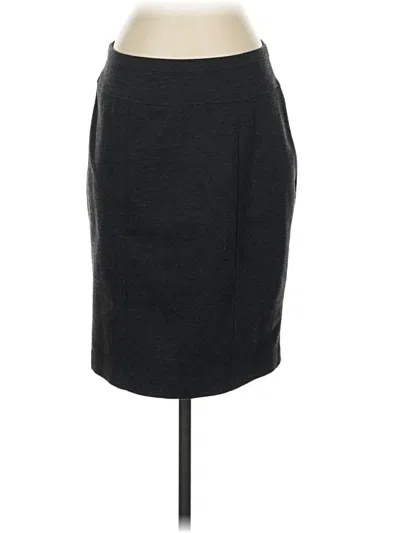 Pre-owned Ellen Tracy Formal Skirt In Gray