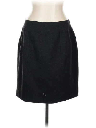 Pre-owned Ellen Tracy Formal Skirt In Gray