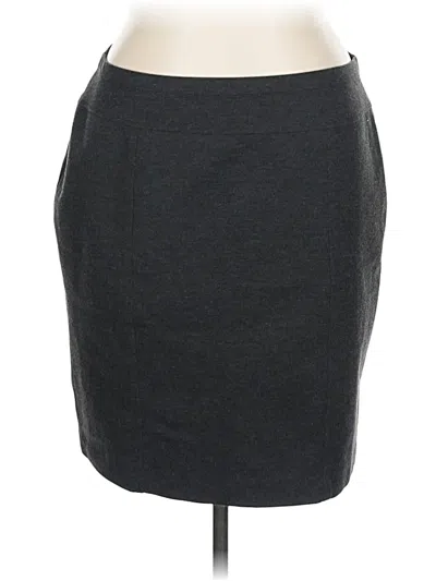 Pre-owned Ellen Tracy Formal Skirt In Gray