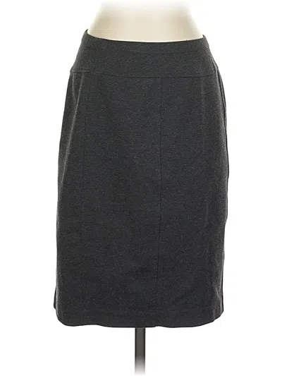 Pre-owned Ellen Tracy Formal Skirt In Gray