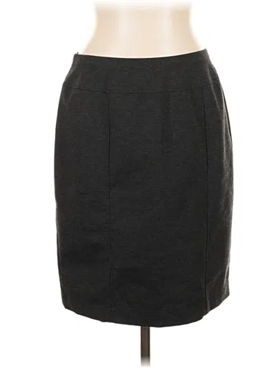 Pre-owned Ellen Tracy Formal Skirt In Gray