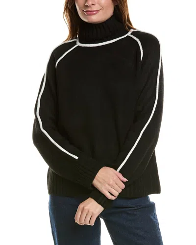 Ellen Tracy High Neck Sweater In Black