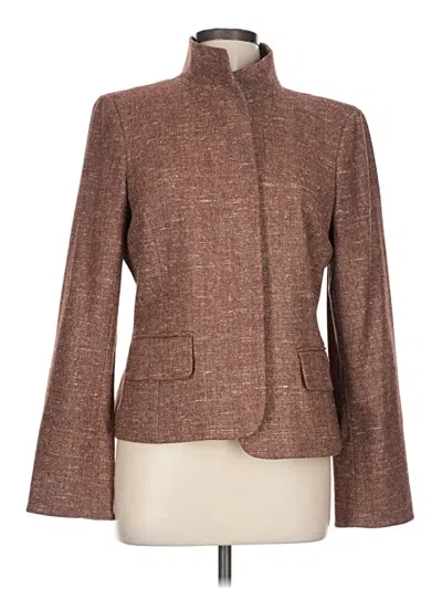 Pre-owned Ellen Tracy Jacket In Brown