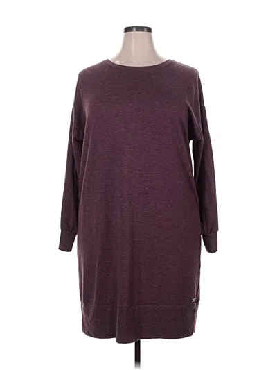 Pre-owned Ellen Tracy Kimono In Burgundy