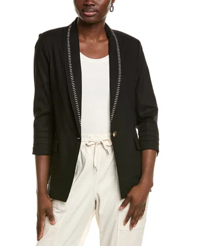 Ellen Tracy Linen-blend Blazer