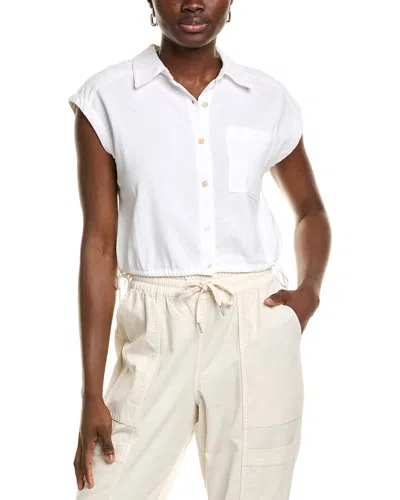Ellen Tracy Linen-blend Shirt