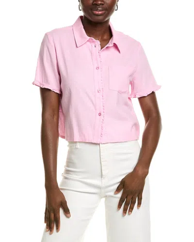 Ellen Tracy Linen-blend Shirt