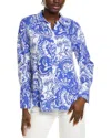Ellen Tracy Linen-blend Shirt