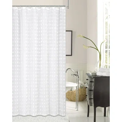 Ellen Tracy Linen Solid Color Single Shower Curtain