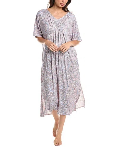 Ellen Tracy Long Tunic In Purple
