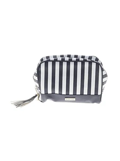 Pre-owned Ellen Tracy Makeup Bag In Gray