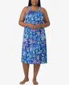 Ellen Tracy Plus Size Sleeveless Midi Nightgown