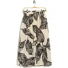 Ellen Tracy Pull On Midi Skirt In White