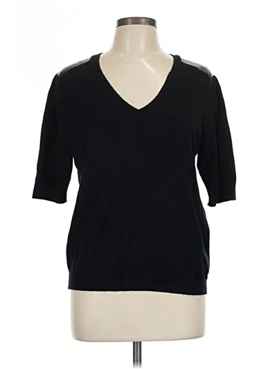 Pre-owned Ellen Tracy Pullover Sweater In Black