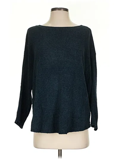 Pre-owned Ellen Tracy Pullover Sweater In Blue