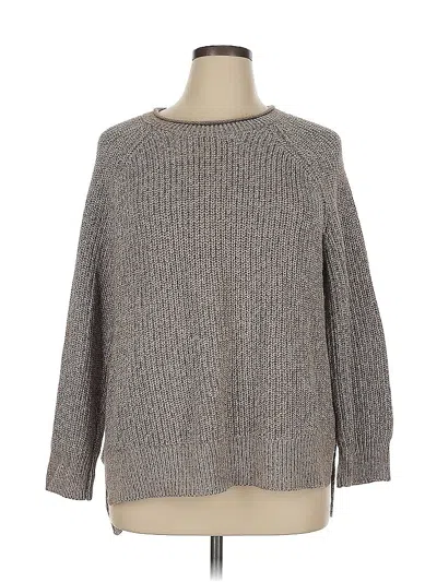 Pre-owned Ellen Tracy Pullover Sweater In Brown