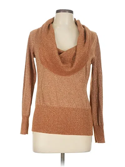 Pre-owned Ellen Tracy Pullover Sweater In Brown